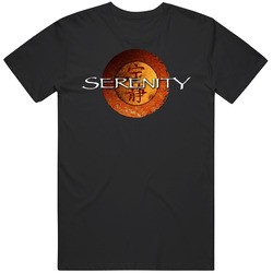 Serenity Sci Fi Tv Show Black MENS SIZE LARGE T Shirt Serenity Sci Fi Tv Show Black MENS SIZE LARGE T Shirt