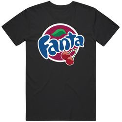 Fanta Cherry Best Soda Of All Time Soft Drink Lovers Black MENS SIZE LARGE T Shirt Fanta Cherry Best Soda Of All Time Soft Drink Lovers Black MENS SIZE LARGE T Shirt