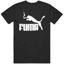 Fuma Funny Weed Blunt Joke Parody Black MENS SIZE LARGE T Shirt Fuma Funny Weed Blunt Joke Parody Black MENS SIZE LARGE T Shirt