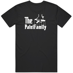 Godfather Parody Patel Family Reunion Last Name Surname Black MENS SIZE LARGE T Shirt Godfather Parody Patel Family Reunion Last Name Surname Black MENS SIZE LARGE T Shirt