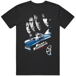 Fast And The Furious New Model Movie Black MENS SIZE LARGE T Shirt Fast And The Furious New Model Movie Black MENS SIZE LARGE T Shirt