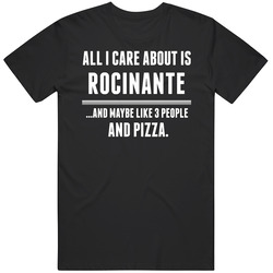 Rocinante All I Care About Is Favorite Literary Character Fan Black MENS SIZE LARGE T Shirt