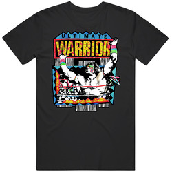 The Ultimate Warrior Retro Wrestling Black MENS SIZE LARGE T Shirt The Ultimate Warrior Retro Wrestling Black MENS SIZE LARGE T Shirt