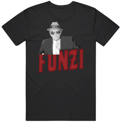 Funzi Tieri New York Mobster Black MENS SIZE LARGE T Shirt