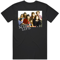 My So Called Life Cast Teen Tv Show Black MENS SIZE LARGE T Shirt