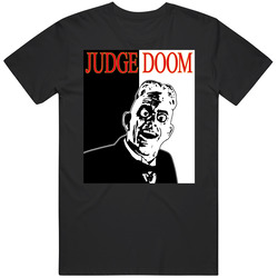 Judge Doom Who Framed Roger Rabbit Black MENS SIZE LARGE T Shirt Judge Doom Who Framed Roger Rabbit Black MENS SIZE LARGE T Shirt