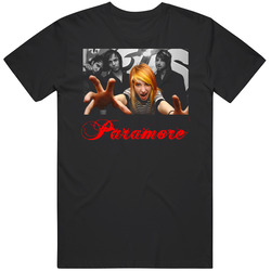 Paramore Pop Music Band Black MENS SIZE LARGE T Shirt Paramore Pop Music Band Black MENS SIZE LARGE T Shirt