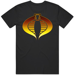 Cobra Toys Snake Retro Logo Black MENS SIZE LARGE T Shirt Cobra Toys Snake Retro Logo Black MENS SIZE LARGE T Shirt
