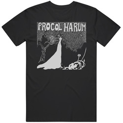 Procol Harum White Shade Of Pale Music Band Black MENS SIZE LARGE T Shirt Procol Harum White Shade Of Pale Music Band Black MENS SIZE LARGE T Shirt