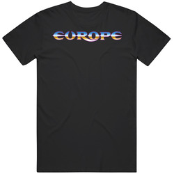 Europe Rock Music Band 80s Black MENS SIZE LARGE T Shirt Europe Rock Music Band 80s Black MENS SIZE LARGE T Shirt