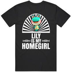 Lily Is My Homegirl Animal Crossing New Horizons Character Video Game Fan Black MENS SIZE LARGE T Shirt Lily Is My Homegirl Animal Crossing New Horizons Character Video Game Fan Black MENS SIZE LARGE T Shirt