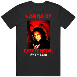 Ronnie James Dio Singer Metal Band Black MENS SIZE LARGE T Shirt Ronnie James Dio Singer Metal Band Black MENS SIZE LARGE T Shirt