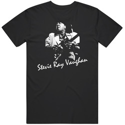 Stevie Ray Vaughan Black MENS SIZE LARGE T Shirt Stevie Ray Vaughan Black MENS SIZE LARGE T Shirt