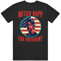 Mitch Rapp American Assassin For President Spy Movie Fan Black MENS SIZE LARGE T Shirt Mitch Rapp American Assassin For President Spy Movie Fan Black MENS SIZE LARGE T Shirt