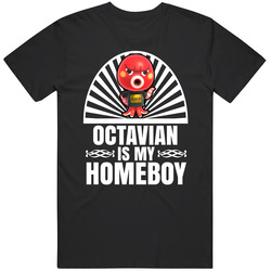 Octavian Is My Homeboy Animal Crossing New Horizons Character Video Game Fan Black MENS SIZE LARGE T Shirt Octavian Is My Homeboy Animal Crossing New Horizons Character Video Game Fan Black MENS SIZE LARGE T Shirt