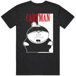 South Park Eric Cartman Black MENS SIZE LARGE T Shirt South Park Eric Cartman Black MENS SIZE LARGE T Shirt
