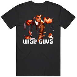 Wise Guys Goodfellas Black MENS SIZE LARGE T Shirt Wise Guys Goodfellas Black MENS SIZE LARGE T Shirt