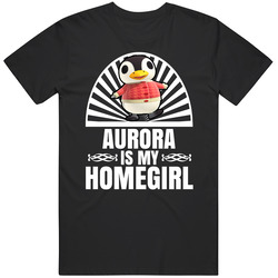 Aurora Is My Homegirl Animal Crossing New Horizons Character Video Game Fan Black MENS SIZE LARGE T Shirt Aurora Is My Homegirl Animal Crossing New Horizons Character Video Game Fan Black MENS SIZE LARGE T Shirt