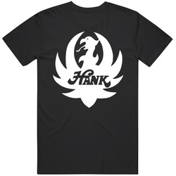 Hank Williams Jr Logo Black MENS SIZE LARGE T Shirt