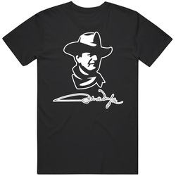 John Wayne Western Black MENS SIZE LARGE T Shirt John Wayne Western Black MENS SIZE LARGE T Shirt