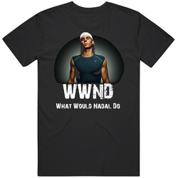 Rafael Nadal Spain Tennis Grand Slam Black MENS SIZE LARGE T Shirt Rafael Nadal Spain Tennis Grand Slam Black MENS SIZE LARGE T Shirt