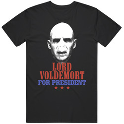 Lord Voldemort Harry Potter For President Ugly Movie Villain Fan Black MENS SIZE LARGE T Shirt Lord Voldemort Harry Potter For President Ugly Movie Villain Fan Black MENS SIZE LARGE T Shirt