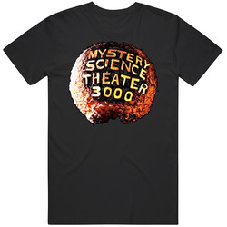 Mystery Science Theater 3000 Tv Show Black Black MENS SIZE LARGE T Shirt Mystery Science Theater 3000 Tv Show Black Black MENS SIZE LARGE T Shirt