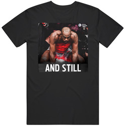 Jon Bones Jones And Still Champion Black MENS SIZE LARGE T Shirt Jon Bones Jones And Still Champion Black MENS SIZE LARGE T Shirt