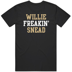 Willie Freakin' Snead New Orleans Football Player Cool Fan Black MENS SIZE LARGE T Shirt Willie Freakin' Snead New Orleans Football Player Cool Fan Black MENS SIZE LARGE T Shirt