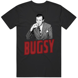 Bugsy Siegel New York Mobster Black MENS SIZE LARGE T Shirt Bugsy Siegel New York Mobster Black MENS SIZE LARGE T Shirt