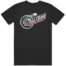 Christine Steven King John Carpenter Retro Horror Novel Movie Logo Fan Black MENS SIZE LARGE T Shirt Christine Steven King John Carpenter Retro Horror Novel Movie Logo Fan Black MENS SIZE LARGE T Shirt