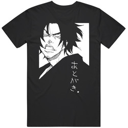 Samurai Champloo Anime Black MENS SIZE LARGE T Shirt Samurai Champloo Anime Black MENS SIZE LARGE T Shirt