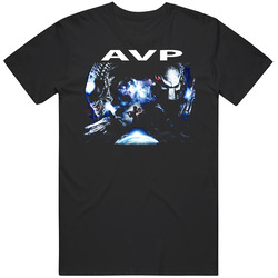 Alien Vs Predator Movie Black MENS SIZE LARGE T Shirt
