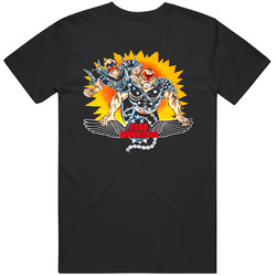 The Road Warriors Retro Wrestling Black MENS SIZE LARGE T Shirt The Road Warriors Retro Wrestling Black MENS SIZE LARGE T Shirt