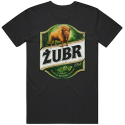 Zubr Beer Polish Made Beer Distressed Look Beer Lovers Black MENS SIZE LARGE T Shirt Zubr Beer Polish Made Beer Distressed Look Beer Lovers Black MENS SIZE LARGE T Shirt