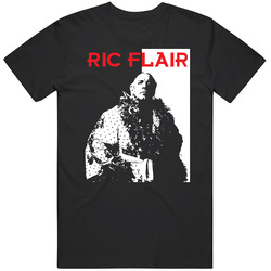 Ric Flair Wrestling Black MENS SIZE LARGE T Shirt Ric Flair Wrestling Black MENS SIZE LARGE T Shirt