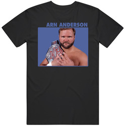 Arn Anderson Four Horsemen Wrestler Black MENS SIZE LARGE T Shirt Arn Anderson Four Horsemen Wrestler Black MENS SIZE LARGE T Shirt