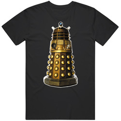 Doctor Who Dalek Black MENS SIZE LARGE T Shirt