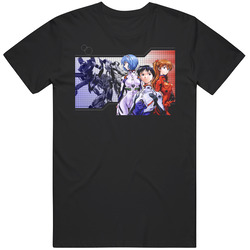 Neon Evangelion Genesis Anime Manga Black MENS SIZE LARGE T Shirt Neon Evangelion Genesis Anime Manga Black MENS SIZE LARGE T Shirt