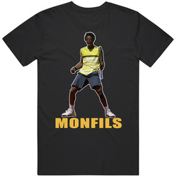 Gael Monfils Tennis Black MENS SIZE LARGE T Shirt Gael Monfils Tennis Black MENS SIZE LARGE T Shirt