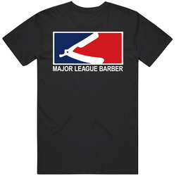 Major League Barber Black MENS SIZE LARGE T Shirt Major League Barber Black MENS SIZE LARGE T Shirt