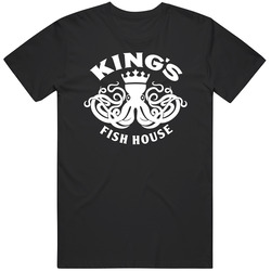 Kings Fish House San Diego Restaurant Black MENS SIZE LARGE T Shirt Kings Fish House San Diego Restaurant Black MENS SIZE LARGE T Shirt