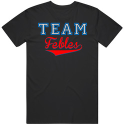 Team Febles Custom Graphic Sports Last Name Family Reunion Black MENS SIZE LARGE T Shirt Team Febles Custom Graphic Sports Last Name Family Reunion Black MENS SIZE LARGE T Shirt