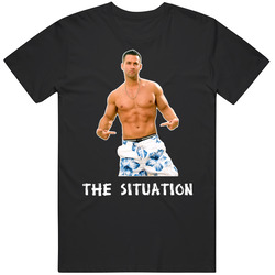 Jersey Shore Mike The Situation Tv Show Black Black MENS SIZE LARGE T Shirt