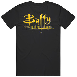 Buffy The Vampire Black MENS SIZE LARGE T Shirt