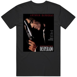 Desperado 90s Retro Movie Fan Fan Black MENS SIZE LARGE T Shirt Desperado 90s Retro Movie Fan Fan Black MENS SIZE LARGE T Shirt
