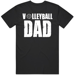 Volleyball Dad Black MENS SIZE LARGE T Shirt Volleyball Dad Black MENS SIZE LARGE T Shirt
