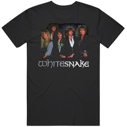 Whitesnake Rock Music Band Black MENS SIZE LARGE T Shirt Whitesnake Rock Music Band Black MENS SIZE LARGE T Shirt