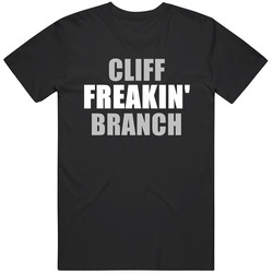 Cliff Branch Freakin Football Oakland Los Angeles Sports California Black MENS SIZE LARGE T Shirt Cliff Branch Freakin Football Oakland Los Angeles Sports California Black MENS SIZE LARGE T Shirt