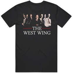 The West Wing Tv Show Black MENS SIZE LARGE T Shirt The West Wing Tv Show Black MENS SIZE LARGE T Shirt